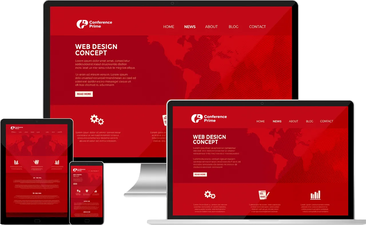 Website Design Mockups