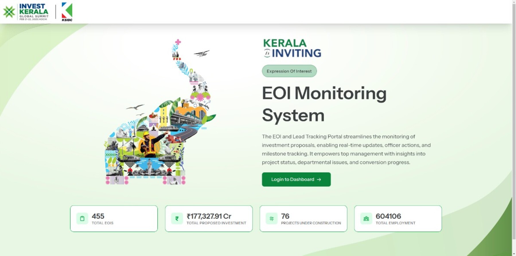 EOI Monitoring System preview