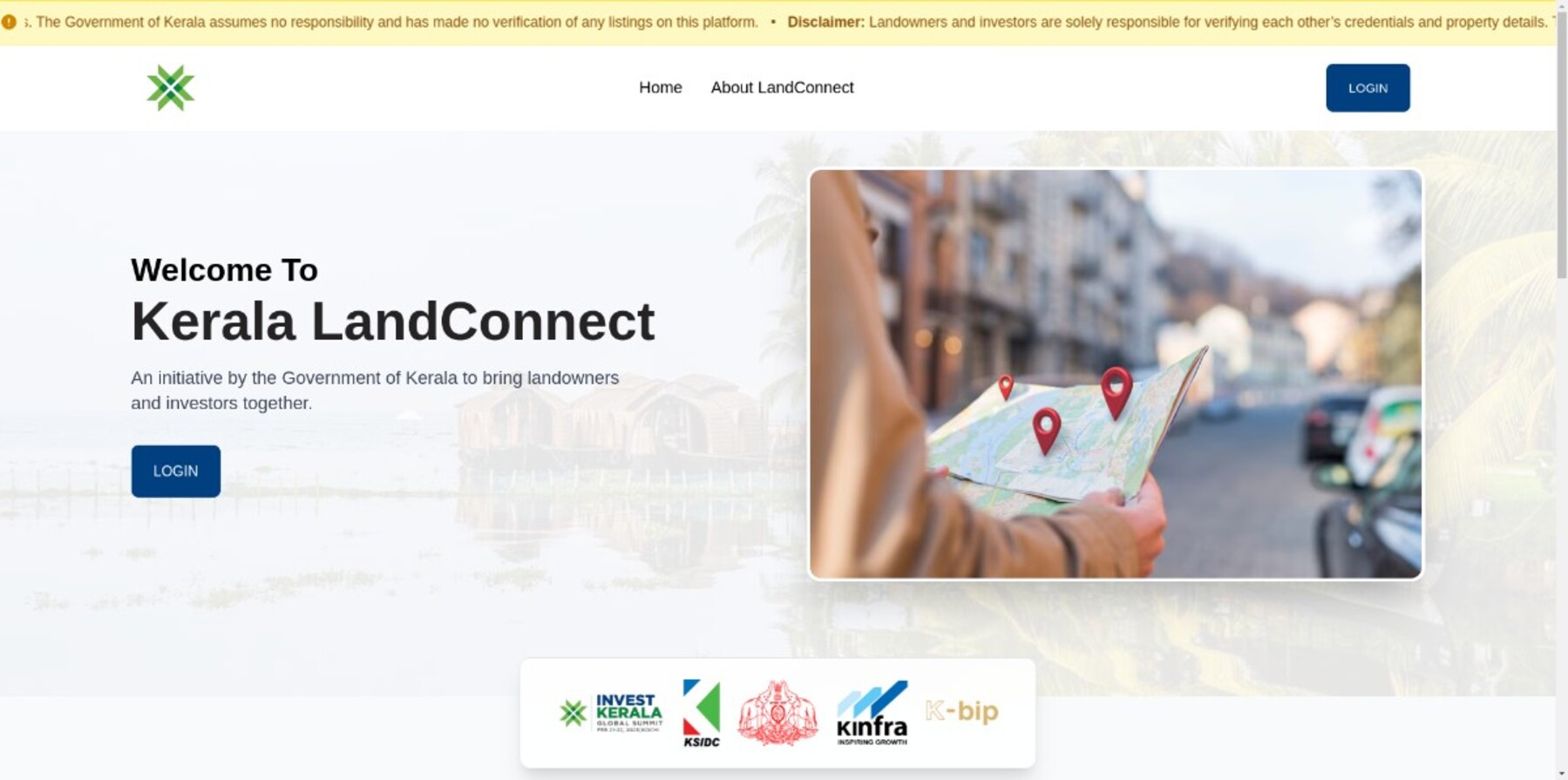 Kerala LandConnect preview